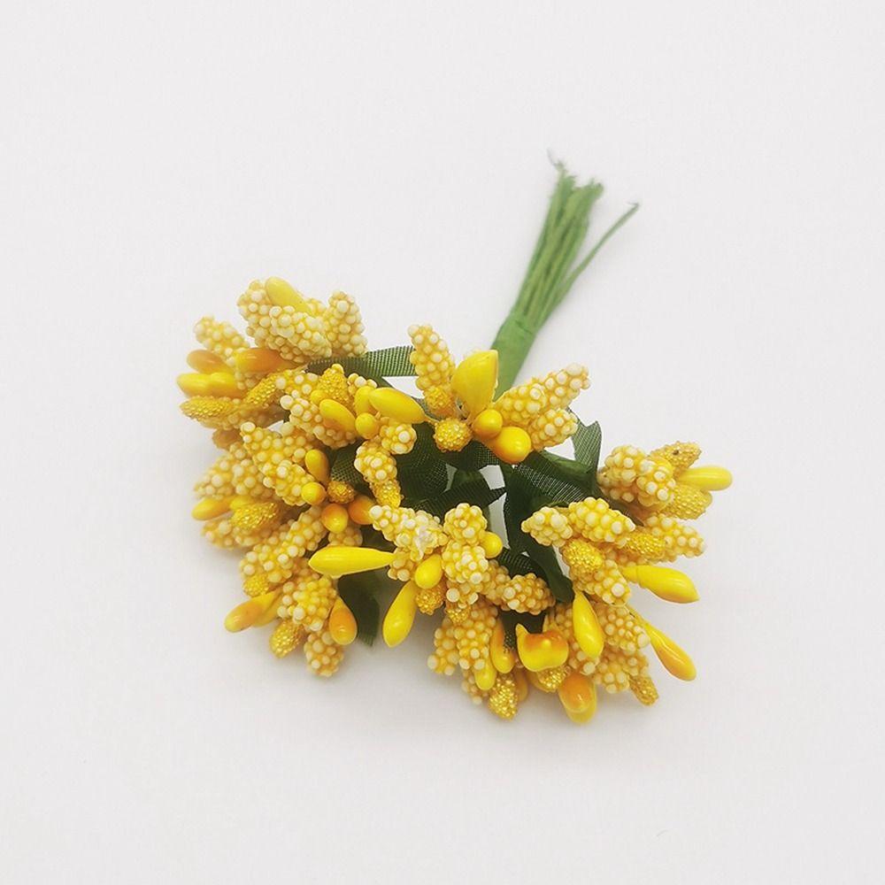 Брак Скрапбукинг Коробка Праздничные Принадлежности Ягоды Тычинки Искусственный Цветок Домашний Декор Искусственный Цветок