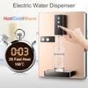220V Multifunctional Hot/Cold/Ice Electric Water Dispenser Wall Mounting Water Heater Water Cooler Drinking Fountain