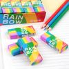 2B Eraser Rainbow Mini Eraser for Children Soft Eraser Soft School Eraser Set Excellent Clean Erasing for School Kid