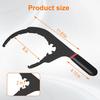 Diesel Fuel Filter Wrench for Davco 4.6/5/6/8 inch Fuel Water Filter,Fuel Filter Removal Tool for DD13, DD15, DD16 Diesel Engine