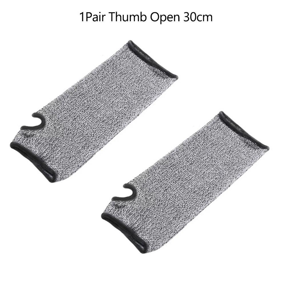 1Pcs/1Pair Bracers Protector Safety Sleeves Level 5 Guard Gloves Durable Anti-cut Arm Sleeve