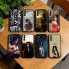 Чехол для телефона A-Amy W-Winehouse Черный Силиконовый Мягкий Для Samsung Galaxy A73,A72,A71,A70,A53,A52,A51