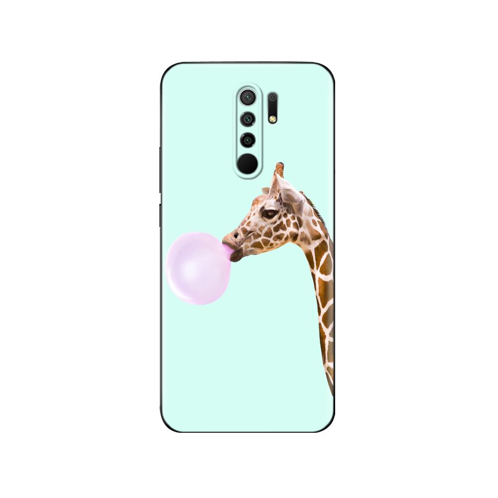 Чехол для xiaomi redmi 9, мягкий силиконовый чехол для задней панели, чехол для телефона redmi 9, чехол 6,53 дюйма, чехол etui, бампер, черный чехол из ТПУ