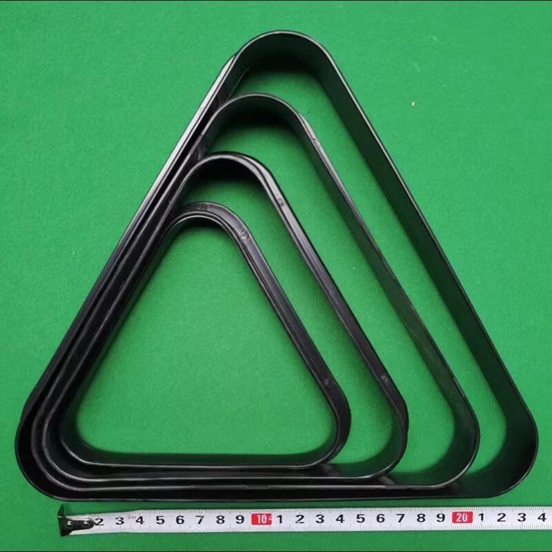 Пластиковый треугольный стойка для бильярдных шаров LISM 57 мм (5-Pack)