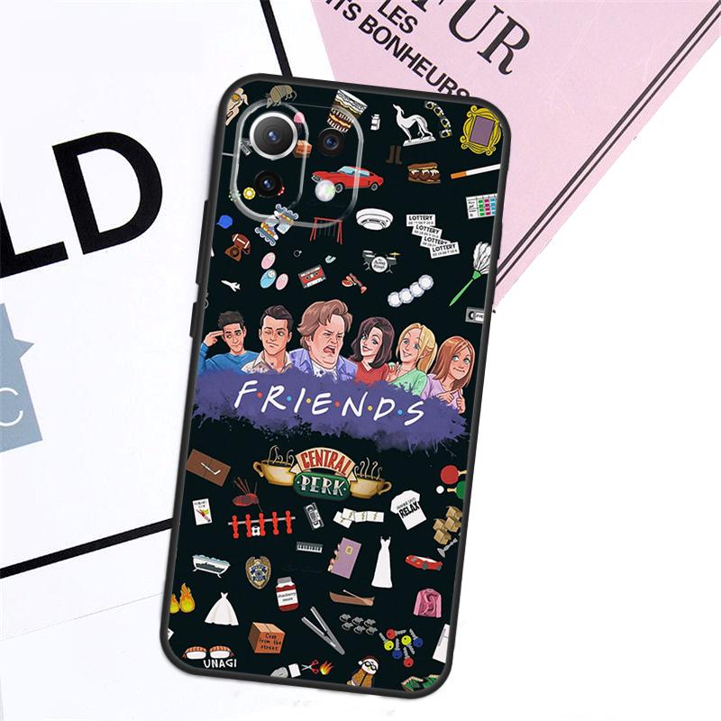 Friends TV Show For POCO X3 X5 X6 Pro F3 F5 M5s M6 Pro Cover For Xiaomi 13T 12T 11T 14 Pro 12 13 Lite Case