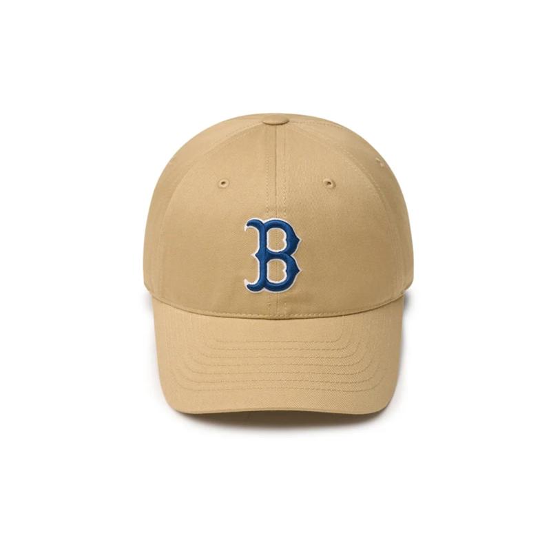 MLB Хлопковые бейсболки унисекс бежевые модные 3ACP6601N-43BGS