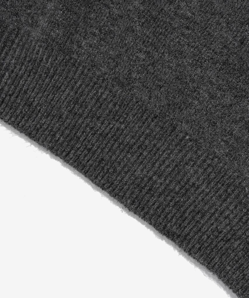 CARGOBROS FOR WOMAN Soft Basic Round Knit (Charcoal)
