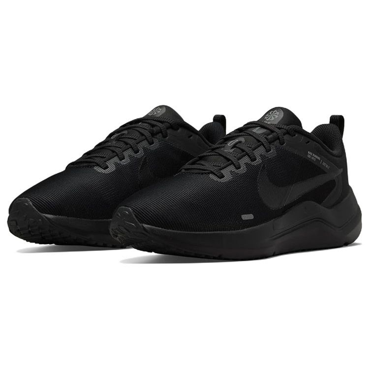 Nike Кроссовки женские Downshifter 12 черные темно-дымчато-серые железо-серые DD9294-002
