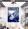Футболка унисекс Soundgarden с коротким рукавом, натуральный цвет, для мужчин и женщин, размеры S-5XL