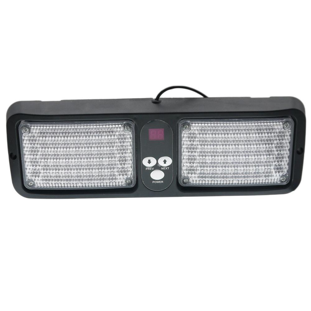 86 LED Windshield Strobe Light 12V For Car Truck Auto Front Rear Visor Dashboard