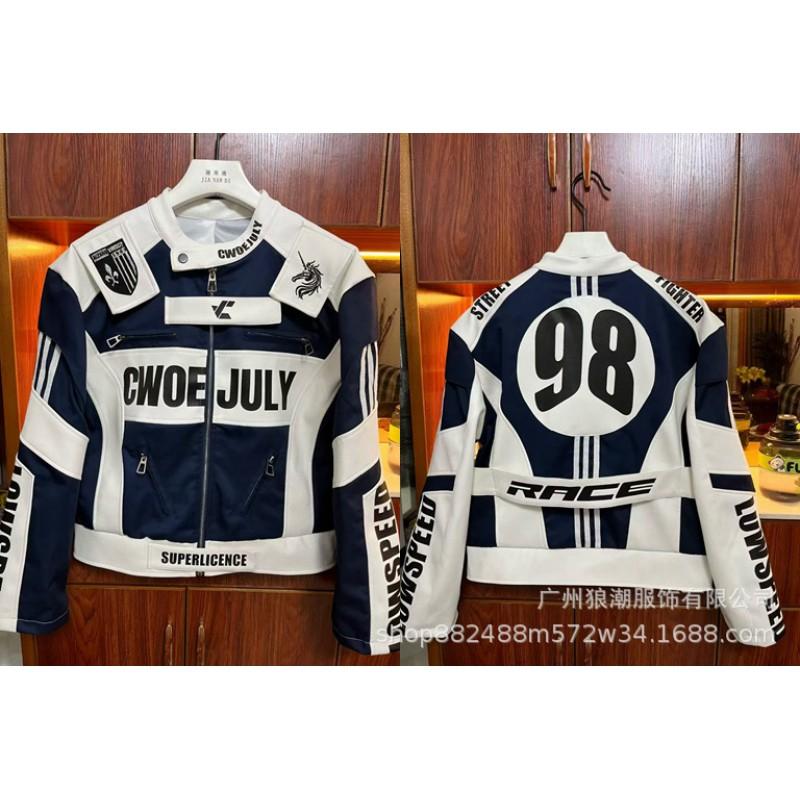 Spider-Man Embroidered Baseball Jacket Unisex Casual Motorcycle Riding Outerwear 2026