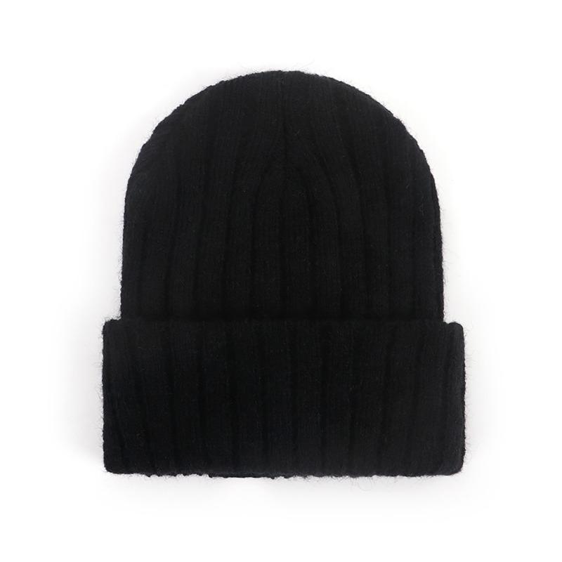 Детский пуловер из хлопка и кашемира, теплая шапка для мальчиков и девочек, детская вязаная шапка на осень-зиму Шапки и кепки (дети унисекс)