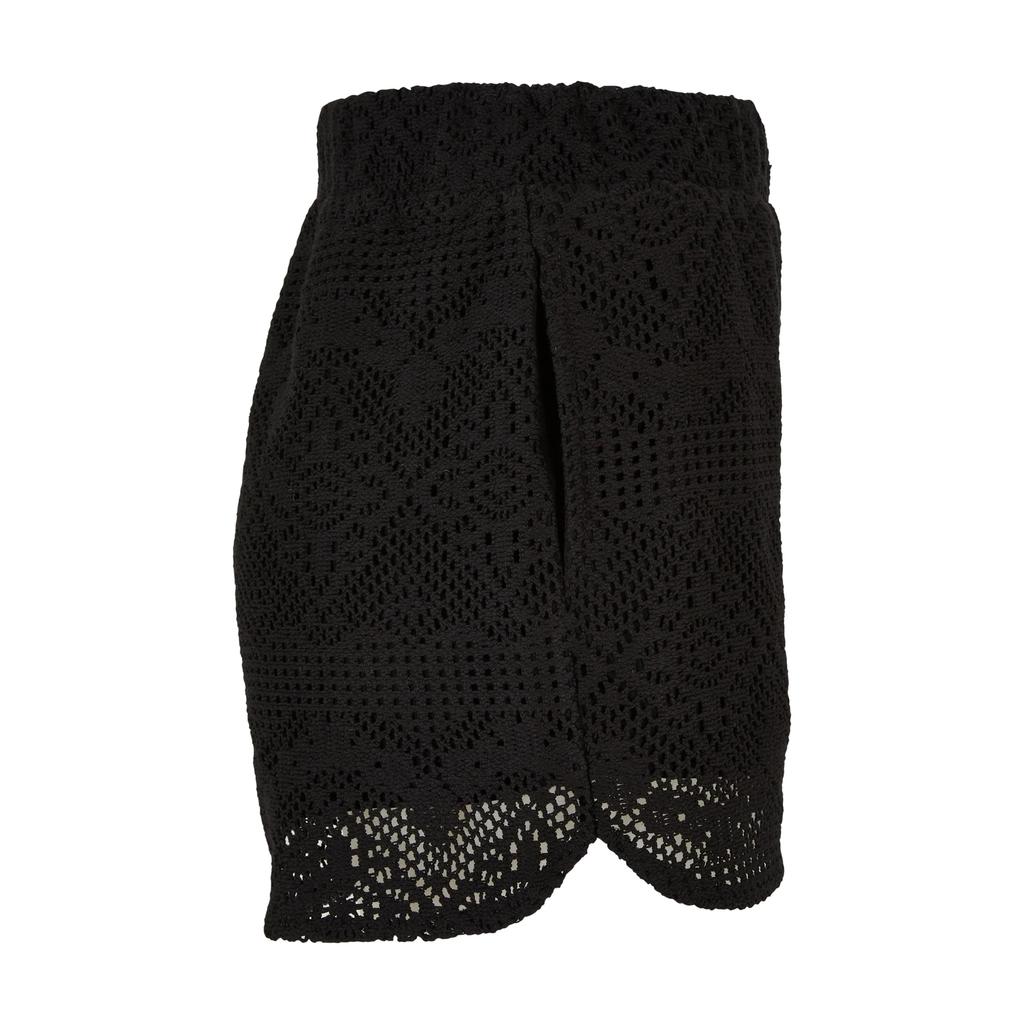 Urban Classics Womens/Ladies Lace Crochet Resort Shorts
