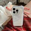Чехол для мобильного телефона Apple 16 Snowflake Quicksand Shell Защитный чехол для iPhone 15 14 13 Прозрачный 12 Мягкий бортик 11