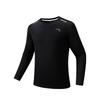 Simple Round Neck Quick-Dry Comfortable Sports Long Sleeve T-Shirt Men Tops 952535407-3