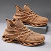Sports and leisure running shoes trendy men's breathable fly-woven travel shoes 45 men's shoes blade