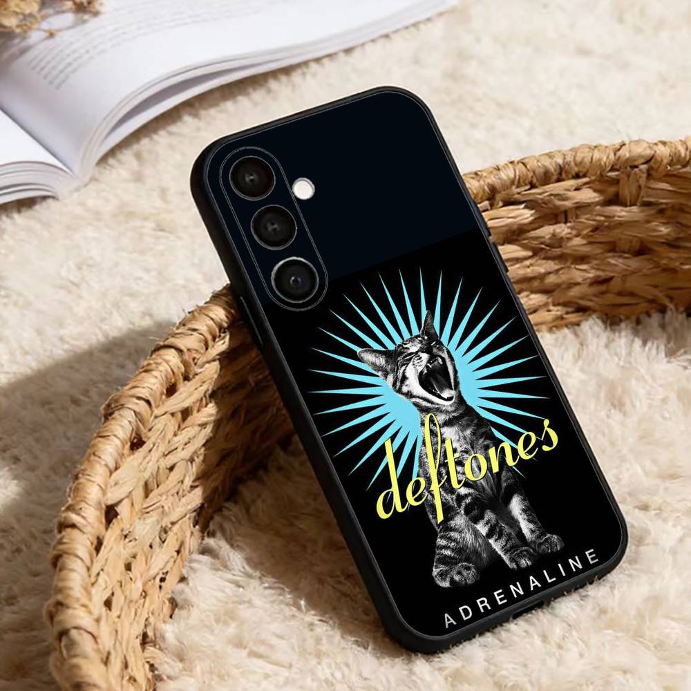 Чехол для телефона Deftones Для Samsung Galaxy A13,21s,22,31,32,52,53,71,72,73, Мягкий черный чехол