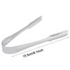 5pcs Silver Ice Tongs Mini Kitchen Tongs Professional Bar Tongs  Wedding
