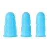 5pcs Needlework Sewing Thimble Silicone Finger Cover Finger protector Non-slip Guard Caps