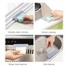 Window Track Cleaning Brush Tool for Narrow Spaces Household Slot Cleaning Brush for Window Sills Sliding Door Tracks Edge Cleaning Tool