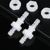 5pcs PP Air Pump Pagoda Joints Hose Fittings Thread Hex Nut Fish Tank Adapter Straight Connectors