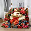 Easter Eggs And Bunnies Blanket,Suitable for sofas, offices, travel, living rooms, Gifts to relatives and friends, Blanket,Suitable for all seasons.
