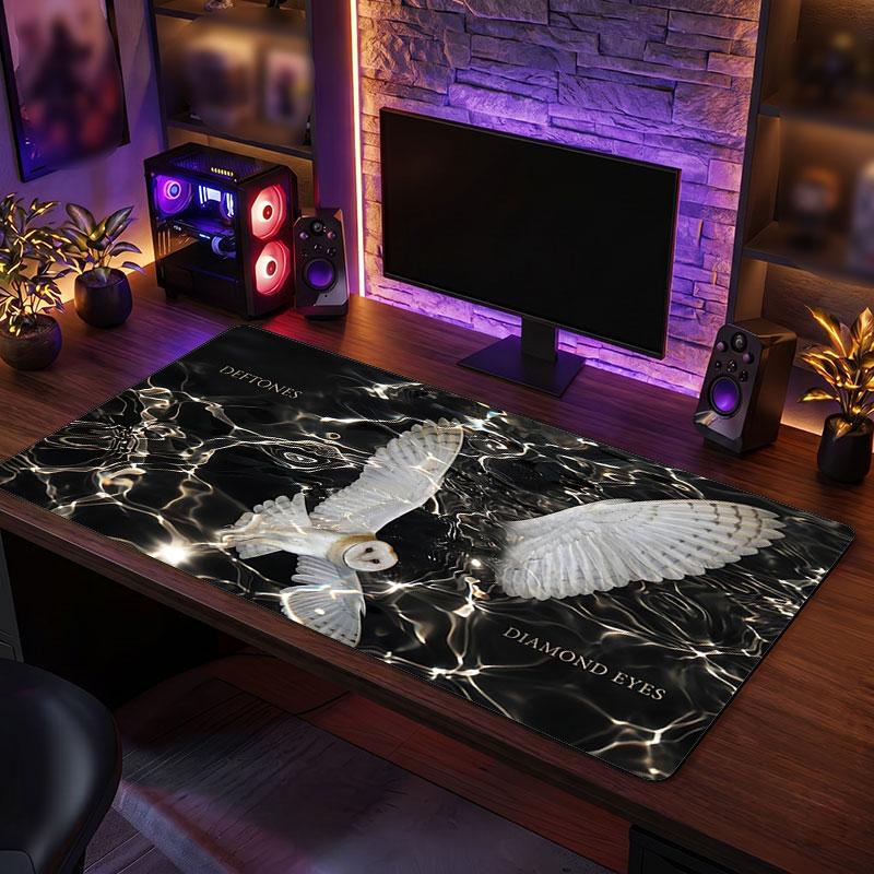 Big Mouse PadDeftones Extended Soft Desk Mat Gaming Office Computer Table Decor Mat