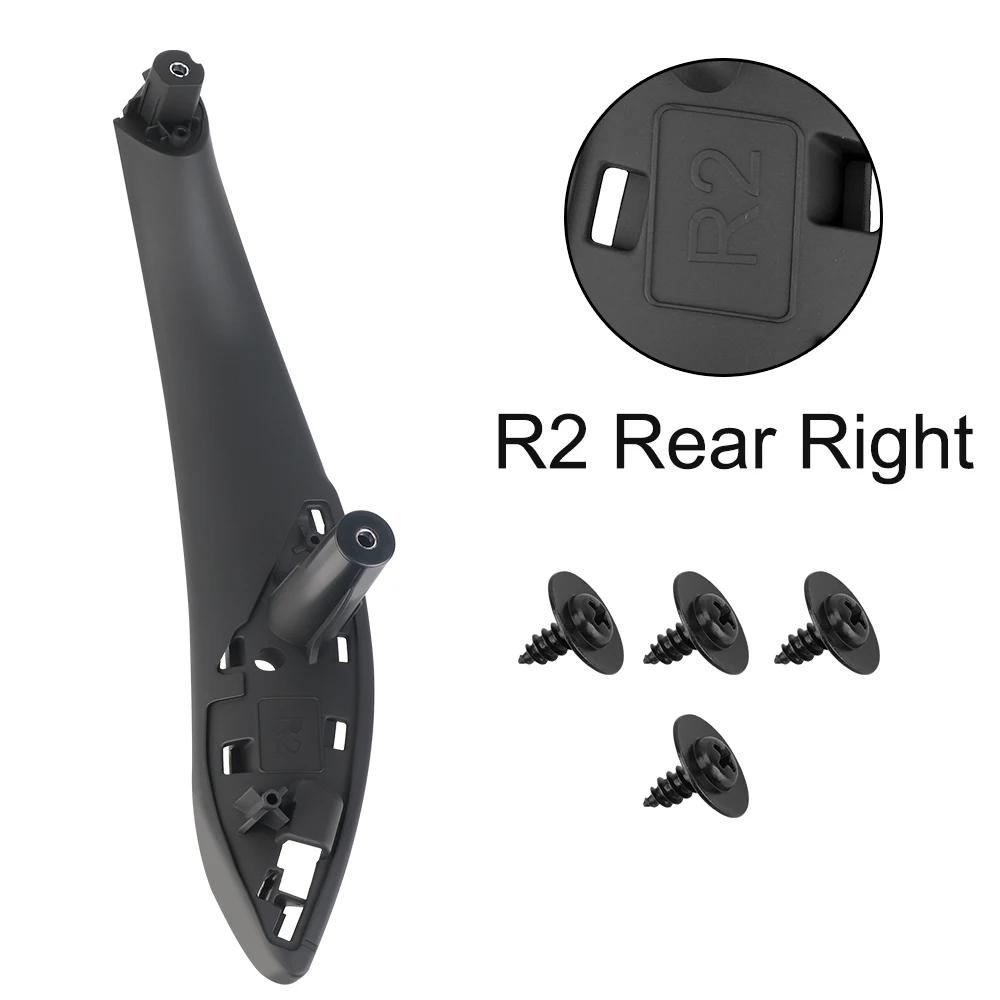 Door Panel Pull Trim Cover For BMW F30 F80 F31 F32 F34 F35 Car Inner Handle Black Front Rear Left/Right Interior Door Handles