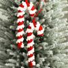 2pcs Twisted Christmas Foam Candy Cane Mini Christmas Tree Decoration  Party Favors