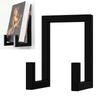 Plate Stands Display Plate Bracket Records Holder Wall Mount Photo Book Pedestal Iron DIY Craft Iron Decorative Picture Frame