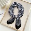 Fashion Decoration Scarf Hairband Tie Hair 70 Small Square Scarf Silk Scarf Women'S Spring And Autumn Versatile Small Scarf Professional Scarf