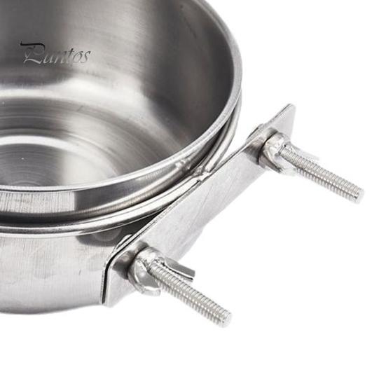 1/2 шт. маленькая клетка для птиц, кормушка с зажимом, блюдо из нержавеющей стали для воды, кормушка для домашних животных, курятник, аксессуары для попугая, корелла, ара, неразлучники