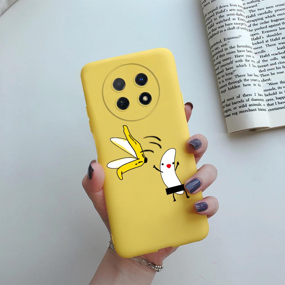Чехол для Huawei Nova Y91 2023, милый мультяшный кот, Funda, мягкая силиконовая задняя крышка для Huawei NovaY91 Y 91 STG-LX1 STG-LX2, чехол для телефона