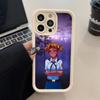 Вечное Лето Алиса Утолщенный ТПУ Чехол для Мобильного Телефона для iPhone 17 16 15 14 13 12 11 Air Pro Max Plus Цветной Чехол