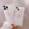 3D Розовый Бант Чехол для IPhone 16 Pro Max, Apple 14 Plus Прозрачный 15 Pro Фея 17 Чехол