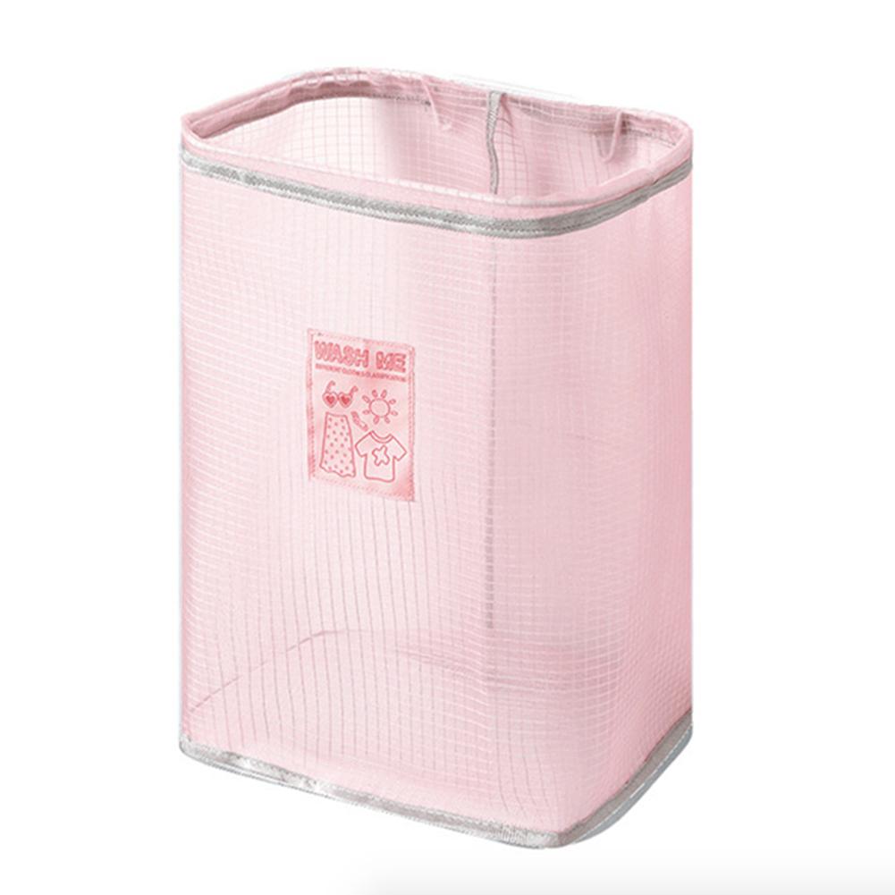 Wall-mounted Dirty Laundry  Basket Storage Basket Home Use Organizer Bathroom Room Clothing Sorting Tool
