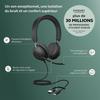 Micro-casque - JABRA - Evolve2 40 SE UC - Stéréo - Filaire - Sur-oreille
