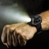 Портативный светодиодный браслет-фонарик с функцией отображения времени XPE LED Наручный часы-фонарик для активного отдыха на природе