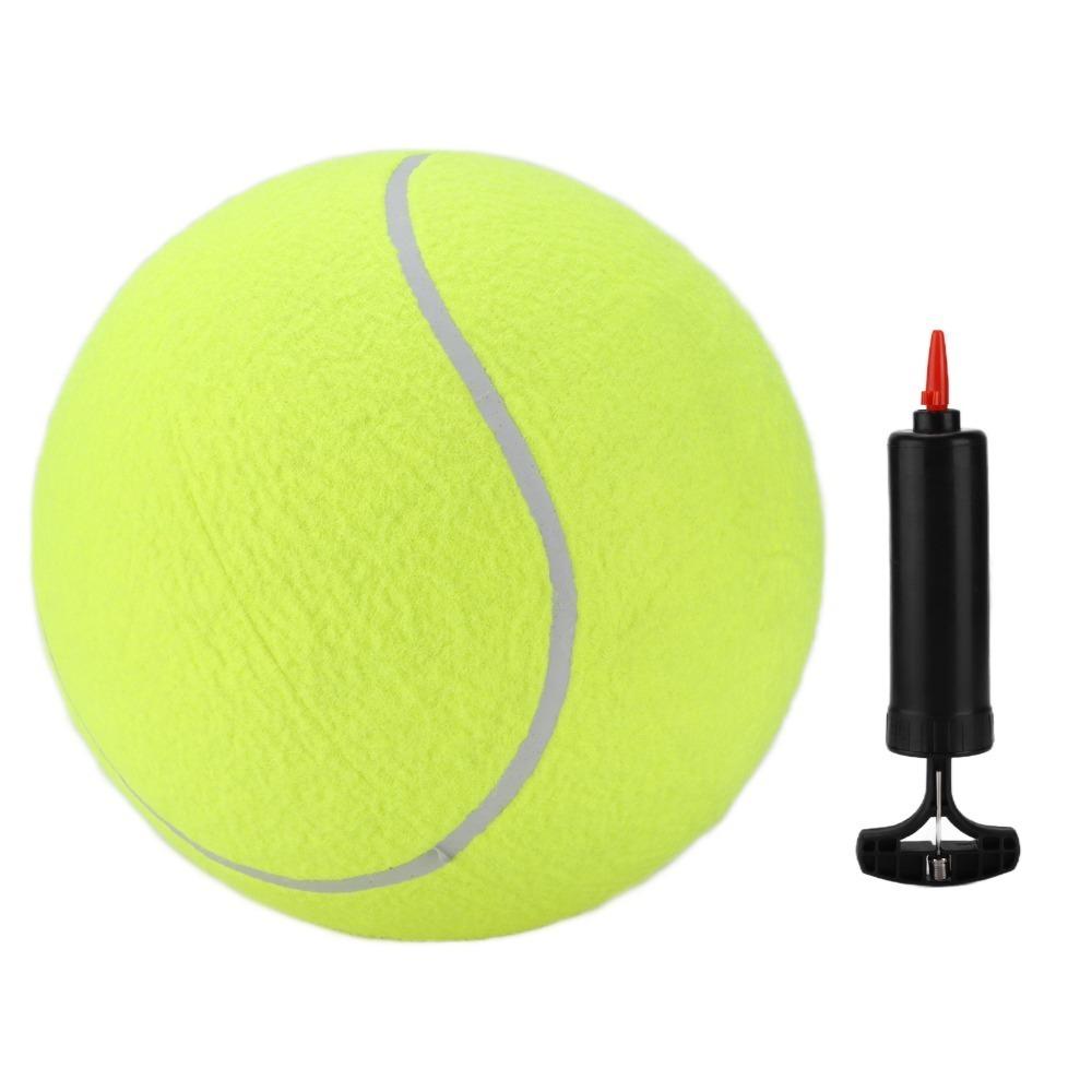 9.5 Inch Round Shape Inflatable Pet Tennis Ball 9.5 Inch Dog Training Tennis Toy Medium Large Dogs