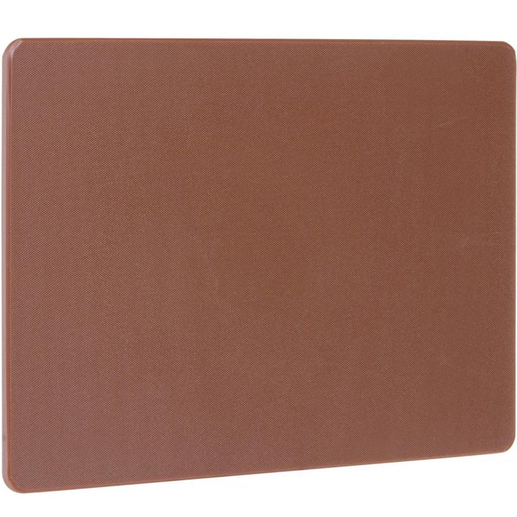 Deska do krojenia HACCP 450x300 mm - brązowa