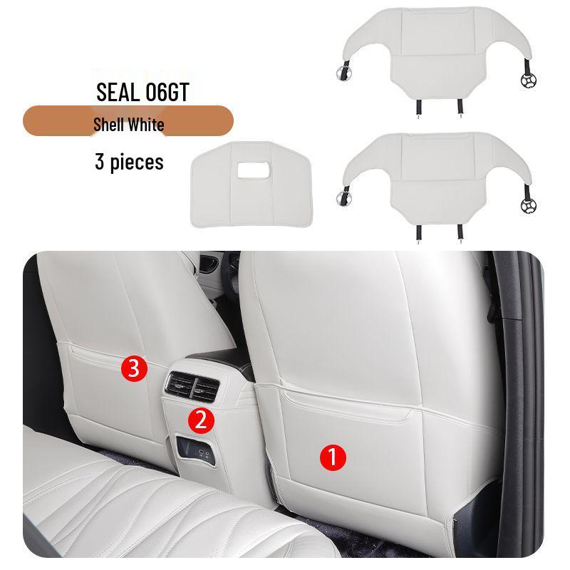 Защитные коврики для задних сидений BYD Seal 06 GT из кожи Наппа - Защита от царапин и износа