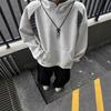 Hooded Sweater Men's Trendy Brand Design Sense Ethnic Style Splicing Turtleneck Jumper