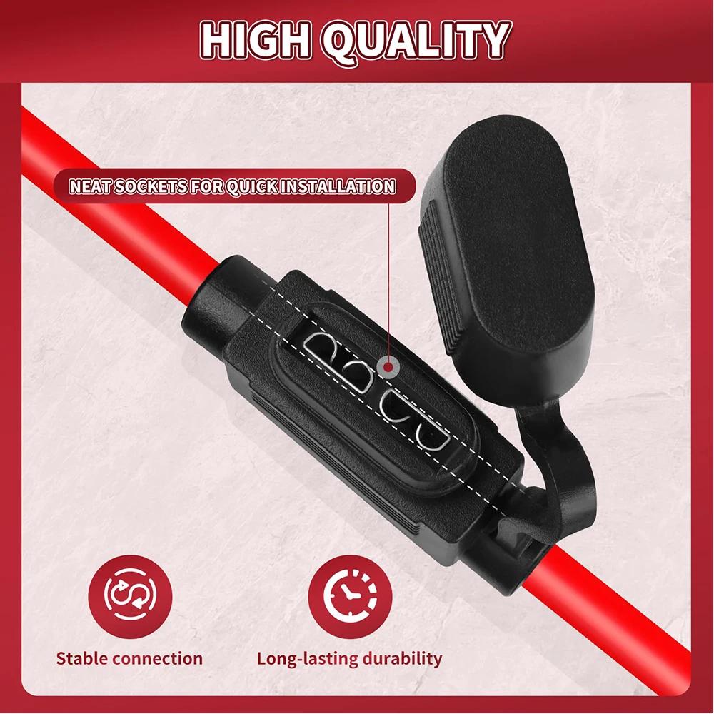 KEBIDU Автомобильное USB-зарядное устройство Розетка Кабель 60 см Жгут проводов Разъем Шнур 18AWG С предохранителем 10А для Автомобиля Морского транспорта Мотоцикла Квадроцикла Дома на колесах Переоборудования