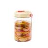 Стеклянная банка для хранения продуктов ZISIZ с двойной крышкой и фильтром