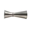 Dual Shot Stainless Steel Measuring Cups 15/30 25/50 20/40ml Polished Cocktail Jigger Surface Smooth Rolled Cup Edge Ounce Cup