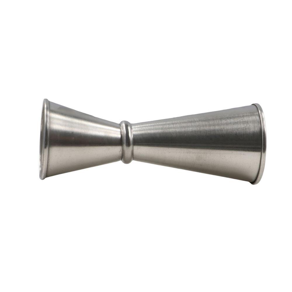 Dual Shot Stainless Steel Measuring Cups 15/30 25/50 20/40ml Polished Cocktail Jigger Surface Smooth Rolled Cup Edge Ounce Cup