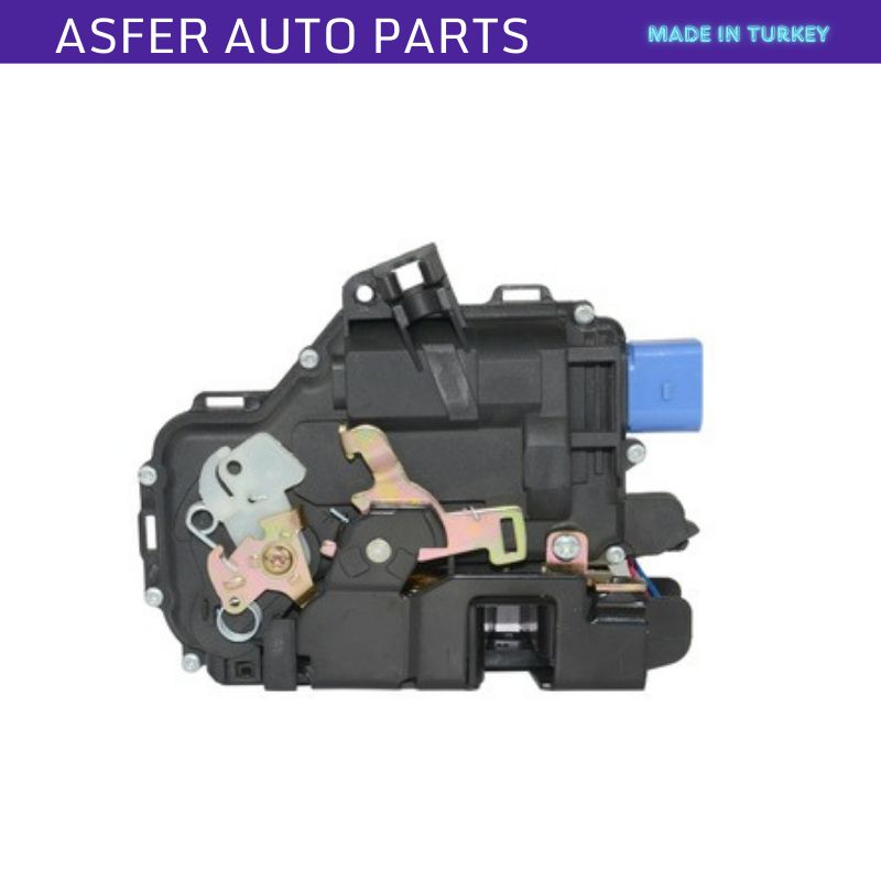 Механизм замка двери передний левый для Skoda Fabia Mk3 2007-2014 Roomstar 2006-2010 OEM 5J1837015