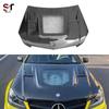 Mercedes-Benz C-Class W204 Углепластик Стиль IMP Прозрачный Передний Капот