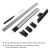 Woodworking Ruler Gauge Scoya T Hole Ruler Marking Steel Ruler Ultra Precision T Rule for Positioning and Marking Fixed Ruler DIY Woodworking
