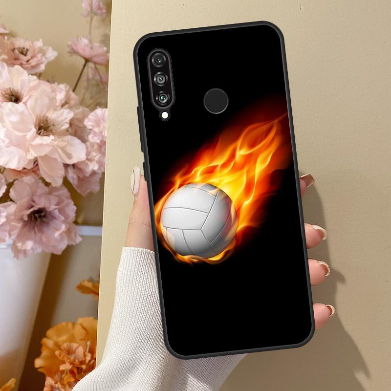 Спортивный чехол для волейбола для Huawei Nova 7i 8i 11i 12i 12s Y73 Y70 Y90 Y60 Y72 Y61 Y91 9 10 SE P30 Pro P40 Lite